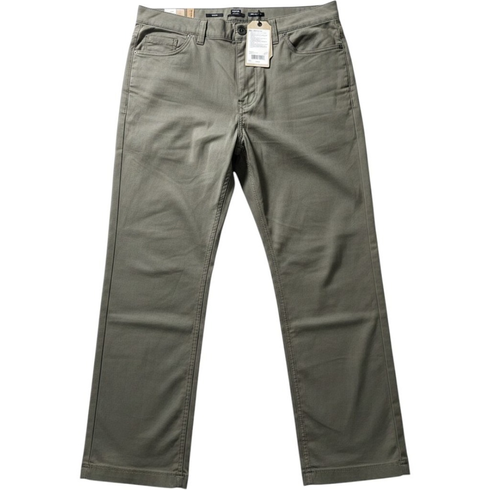 PrAna Mens Brion‎ Slim Pant II 40x30 Slate Green ReZion Stretch Tapered Leg NWT